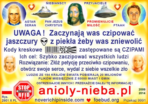 Uwaga! Zaczynaj was czipowa jaszczury z pieka eby was zniewoli